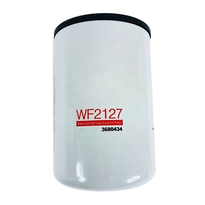 WF2127 OE NO. Filtro de água Filtro de refrigerante com materiais resistentes à corrosão
