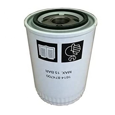 1614874700 Elementos de filtro de óleo lubrificante para compressores de ar de parafuso