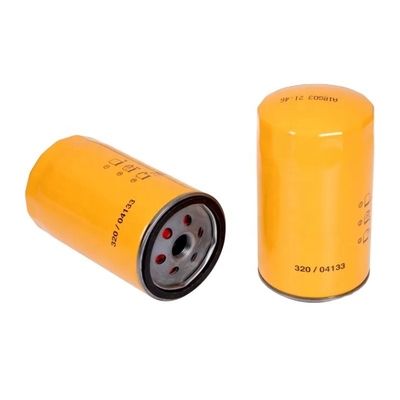 Peças de combustível para camiões pesados 320/04133 32004133 Filtro de óleo de motor para peças sobressalentes de escavadeiras