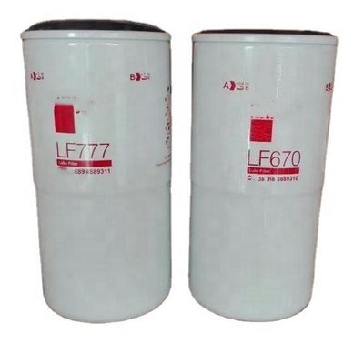 LF670 Filtro de óleo lubrificante para Cummins NT855 Motor de gerador Aplicação Partes do motor