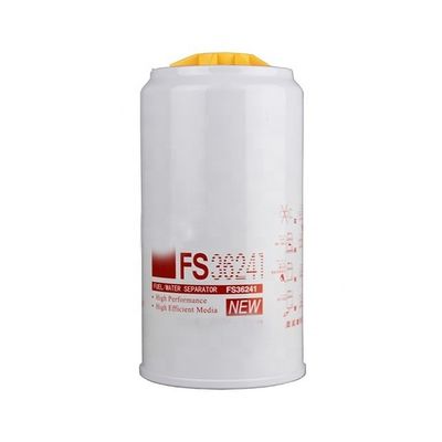 Peças para automóveis Filtro Diesel Filtro de combustível Separador de água Filtro FS36241 Papel de filtro de ferro personalizado