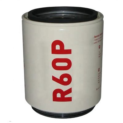 R60p 108*108*128 Separador de óleo e água para motores diesel, elemento de filtro com BF1390-O