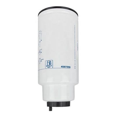 Hydwell Supply Truck Engine Parts Filtro de combustível 4587259 com ferro e papel de filtro