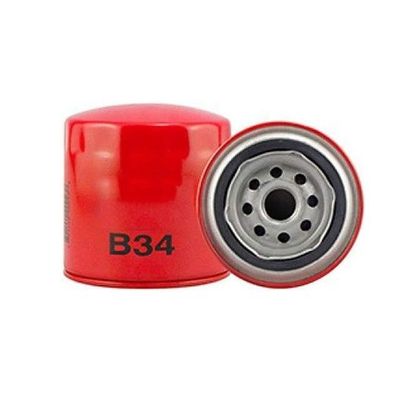 Número de referência B34 LF16215 P550882 Filtro de óleo de motor diesel com papel de filtro e ferro