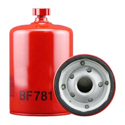 Hydwell Supply Excavator Parts Filtro de combustível BF781 25011285 com papel de filtro e ferro