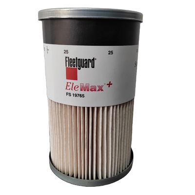 Elementos de filtro de combustível de tamanho padrão para motores Cummins em filtros de caminhão