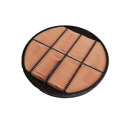 Filtro de ar de desempenho P643314 2817246 para peças de motores de camiões que incorporem fibra de vidro