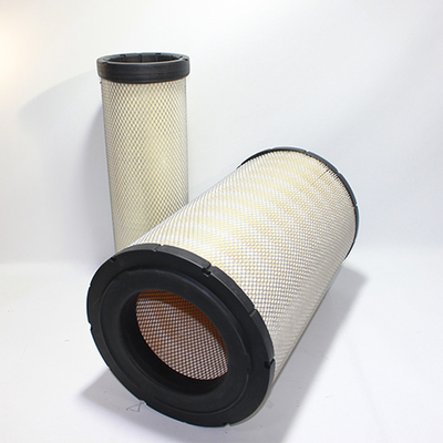 Elementos de filtro de ar de fibra de vidro para motores de camiões Parte P777868 P777869 11033996 11033997