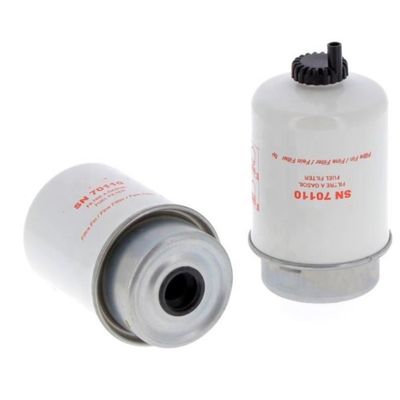 159-6102 Elementos de filtro de combustível de hidrogénio P551424 SN 70110 para partes de motores de camiões 84*84*155mm