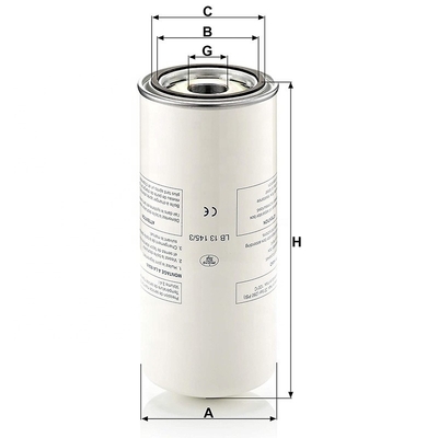Tipo de carregamento rotativo Filtro de separador de ar e óleo LB13145/3 LB-13145/3 OV6076 P782909