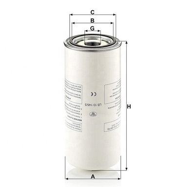 Elementos de filtro do separador de óleo de ar LB131453 P782909 A10525274 para partes de compressores a parafuso