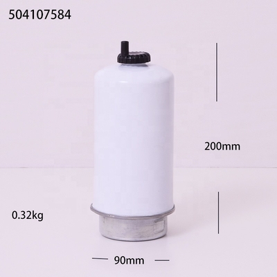 Separador de combustível/água de ferro 504107584 FS19982 com material de ferro branco