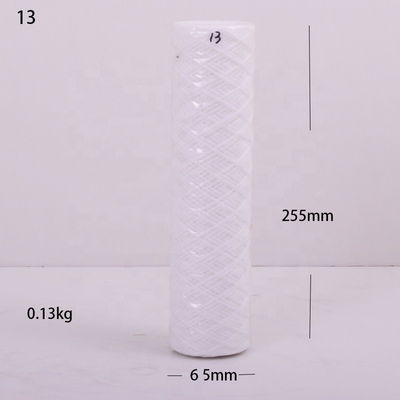 65*255mm Filtro de Água Industrial Filtro de malha de nylon Elementos de filtro roscado de sedimentos