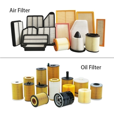 Elementos de filtro de ar de substituição de fibras de vidro para equipamentos industriais