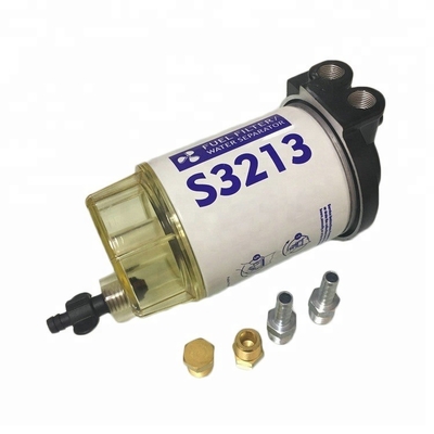 Suporte online 3/8&quot; Filtro de combustível Separador de água de combustível S3213 Para 35604941