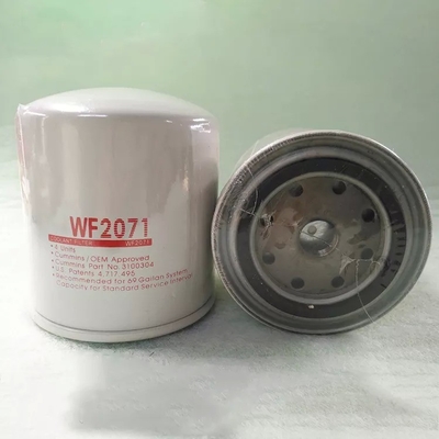Filtro de água do refrigerante do motor diesel do tractor para precisão de filtração 1-100 microns