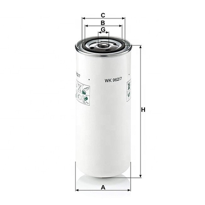 Após o serviço de suporte on-line Hydwell Industrial Spin-on Filtro de Combustível Wdk962/12 com bom