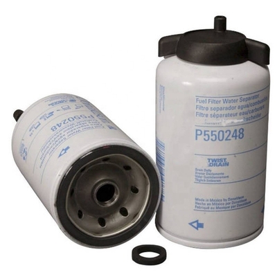 Papel de filtro e filtro de separador de água de combustível de ferro P550248 para modelo de camião do fornecimento
