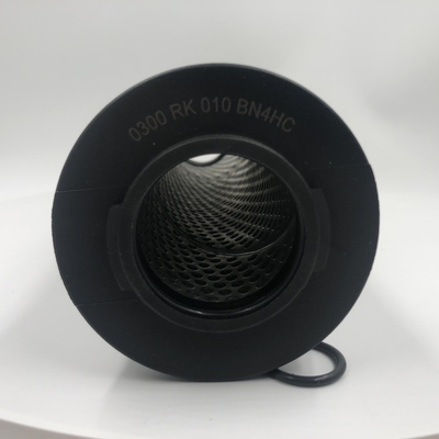 Material de filtro de fibra de vidro personalizado Filtro de óleo hidráulico 0300RK010BN4HC para Hydwell