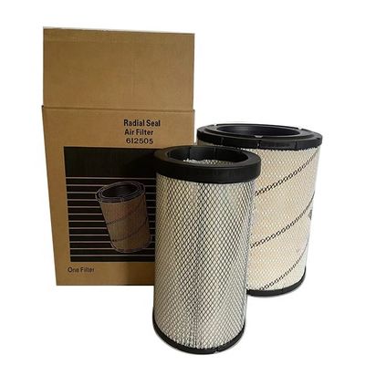 Filtro Hepa 99% Partes de máquinas de construção Cartucho de filtro de ar 6I2505 RS3510 P532505