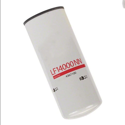 Filtro de óleo LF14000NN LF9080 2882674 para peça de substituição da escavadeira Universal Year