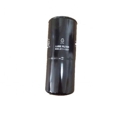 Número de peça 600-211-1231 Filtro de óleo giratório de lubrificante para máquinas de escavação