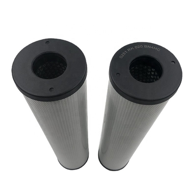 Serviço em linha Elementos de filtro de óleo hidráulico 0251RK020BN4HC para máquinas agrícolas