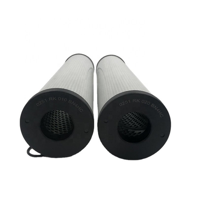 Serviço em linha Elementos de filtro de óleo hidráulico 0251RK020BN4HC para máquinas agrícolas