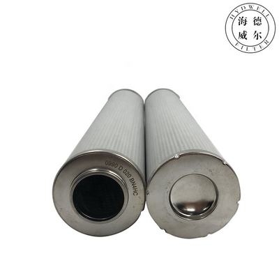 Fabrica de aço 0990D020BN4HC Cartucho hidráulico elemento de filtro de óleo com 92*92*485MM Tamanho