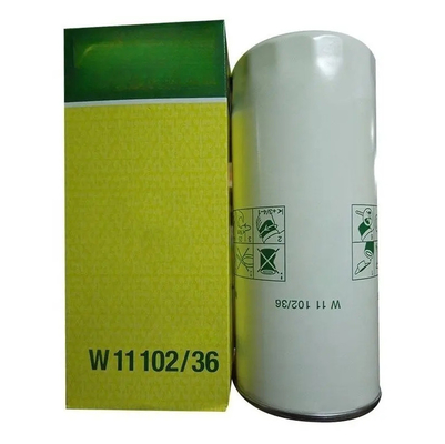 Hydwell Peças de filtro de óleo para motores de camiões W11102/36 Tamanho O D 108mm L 262mm Fabricação