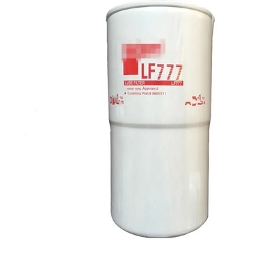 Filtros de hidrogénio de celulose LF777 para motores a diesel e camiões Filtro de óleo de lubrificante 118*118*260mm