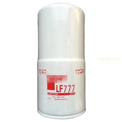 Filtros de hidrogénio de celulose LF777 para motores a diesel e camiões Filtro de óleo de lubrificante 118*118*260mm