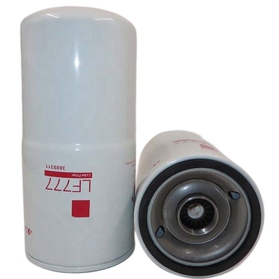 Filtros de hidrogénio de celulose LF777 para motores a diesel e camiões Filtro de óleo de lubrificante 118*118*260mm