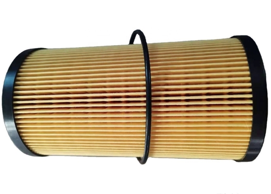 Elementos de filtro de óleo lubrificante para motores diesel de escavadeiras Partes 60275106 21687472 5221849195 61275106 210172