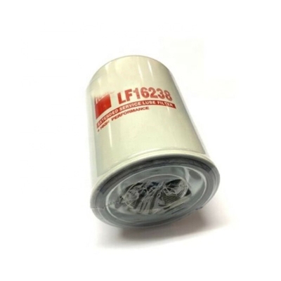 LF16238 Peças de escavadeira Elemento de filtro de óleo lubrificante com número de peça LF16238 e 99,9% de eficiência