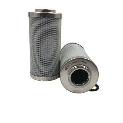 Material de filtro de fibra de vidro Elementos hidráulicos de filtro de óleo 0055D020BN4HC 0055D010BN4HC
