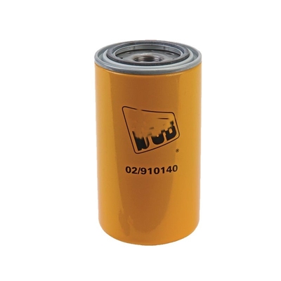 Elemento de filtro de óleo de lubrificante do motor da escavadeira 02910140 02/910140A SO3349 para bebidas alimentares