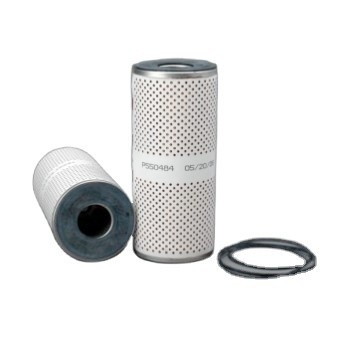 Cartucho de filtro de óleo hidráulico de fibra de vidro P550484 para filtragem industrial