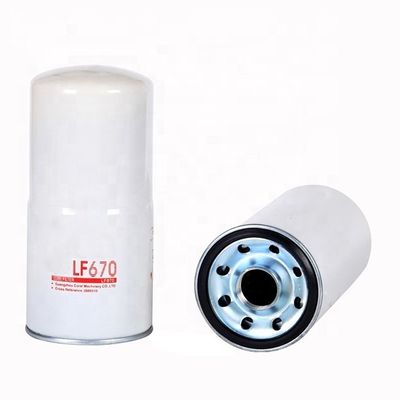 LF9001 LF670 LF654 LF16015 LF3349 Papel de filtro Ferro para filtro de peças LF9009 LF14000nn LF3000