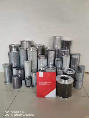 Peças de escavadeira Hydwell Filtro de ar elemento P821938 P821963 Papel de filtro de aço inoxidável
