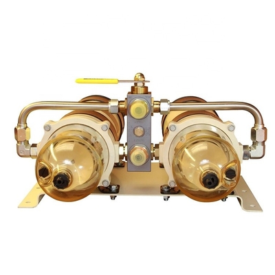 Montura de filtro para separador de água e combustível de turbina diesel móvel 751000FHX 10 Micron Duplex