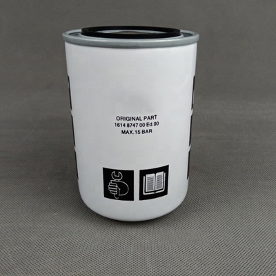 1614874700 Elementos de filtro de óleo lubrificante para compressores de ar de parafuso