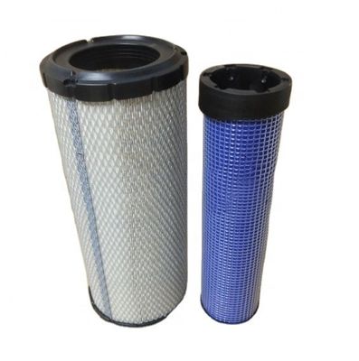 Fibra de vidro RS3940 RS4962 Elemento de filtro de ar de hidrogénio P610903 P610905 AF25337 para escavadeira