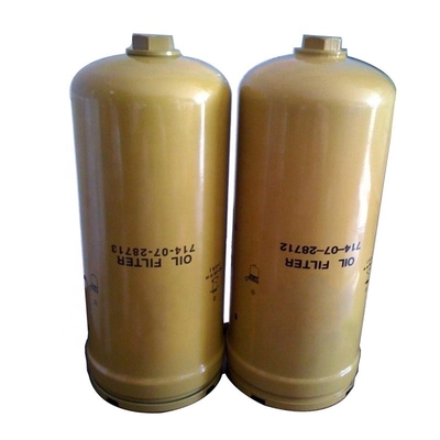 Peças de escavadeira amarela Filtro de óleo hidráulico de rotação 714-07-28712 P502577 3111570010