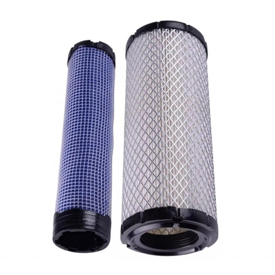 Elemento de filtro de ar do sistema de combustível diesel da escavadeira 4417516 P821575 Af25551 Af25552 P822858