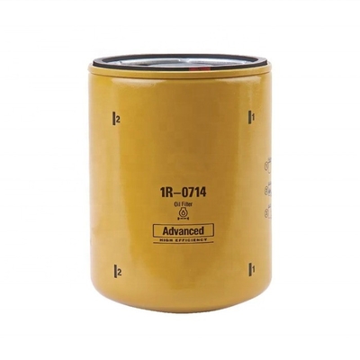 Elementos de filtro de lubrificante para 1R0714 Filtro de óleo de motor diesel de escavadeira de eficiência avançada