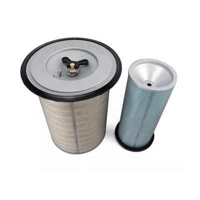 C Conjunto de filtros de ar para escavadeiras 6128-81-7042 3I0374 C381365 AF4504M P145702