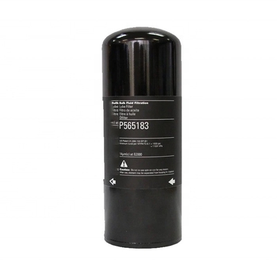Peças sobressalentes de escavadeiras Tipo de filtro lubrificante Elementos de filtro P565183 com Aplicar