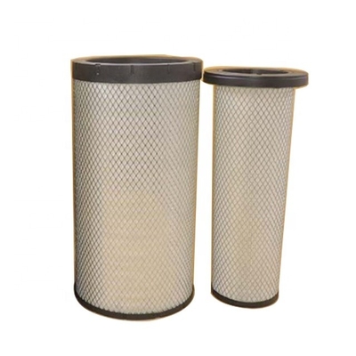 AF26125 AF26124 Peças de motores de camiões Elemento de filtro de ar P617643 P617644 com fibra de vidro