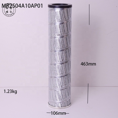 Excavadora Elementos hidráulicos de filtro de óleo MR2504A10AP01 P171828 99702900 F017794 64132142